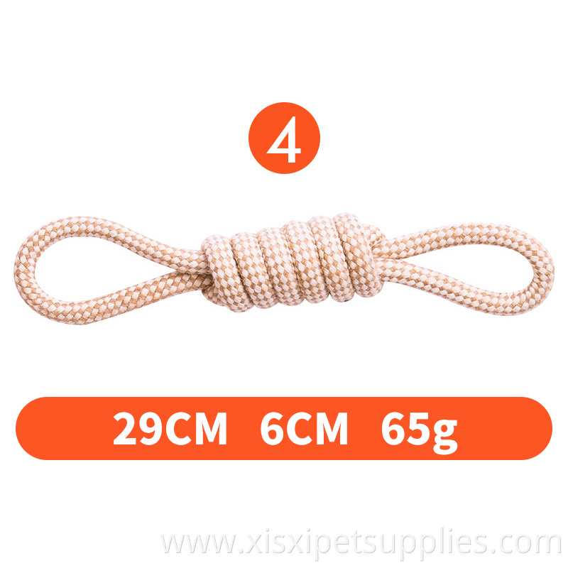Variety Pet Puppy 10 Pack Chew Dog Rope Toys Set for Dogs Natural 1700g/pack Assorted Opp Bag 10pcs Sustainable,stocked